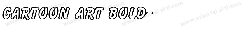 Cartoon Art Bold字体转换